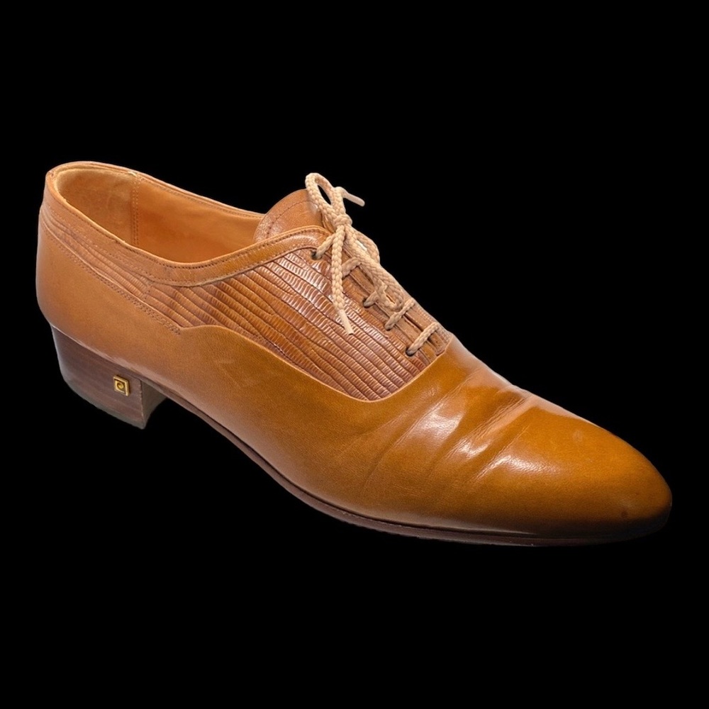 Pierre Cardin Brown Oxford Shoes
